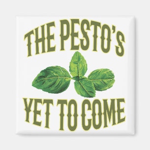 Íman Chalaça engraçada da comida - o Pesto a vir aind
