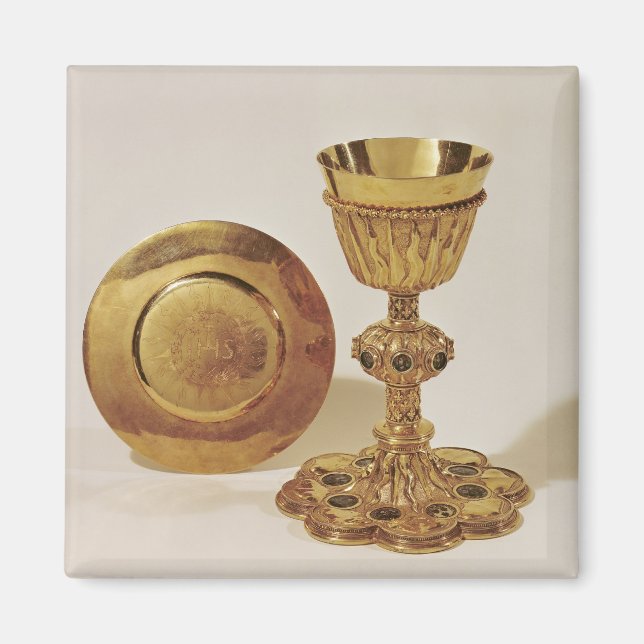 Íman Chalice e paten (Frente)