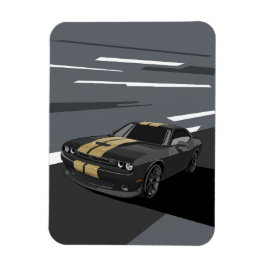 Íman Challenger Black