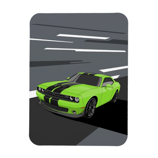 Íman Challenger Green (Vertical)