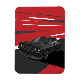 Íman Challenger RT preto