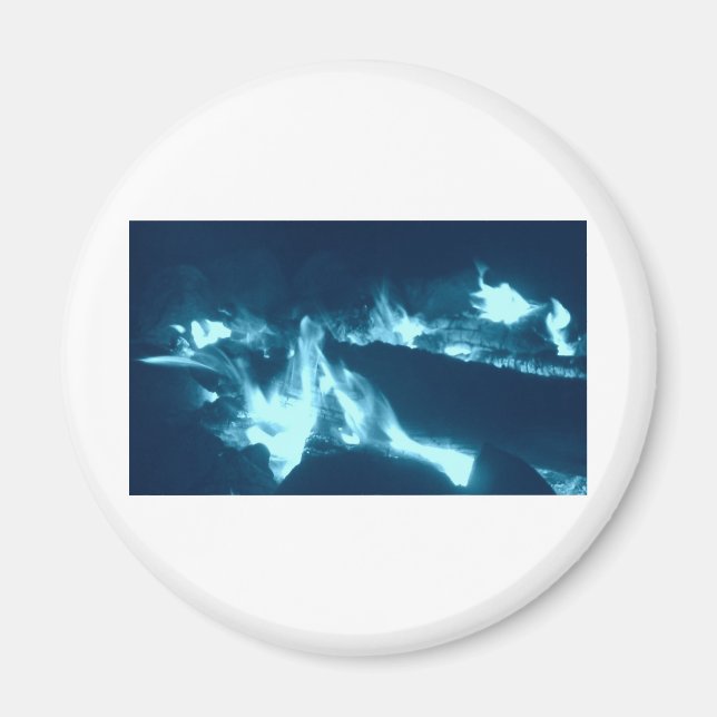 Íman Chama Azul (Frente)