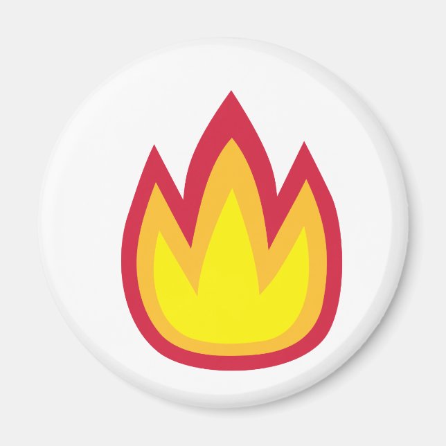 Íman Chama de incêndio (Frente)