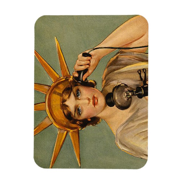 Íman Chamada da Liberdade do TEA (Vertical)