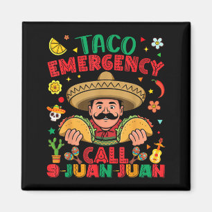 Íman Chamada de emergência taco 9 juan juan cinco de ma