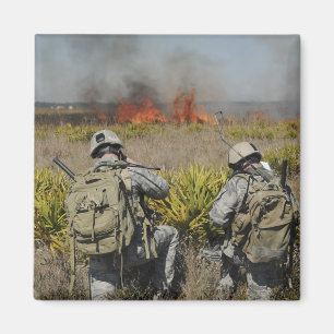 Íman Chamada dos soldados na informação