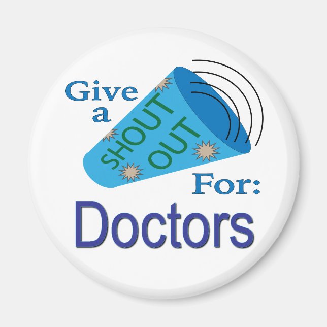 Íman Chamada para Médicos (Frente)