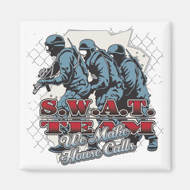 Íman Chamadas da Casa da Equipe SWAT (Frente)