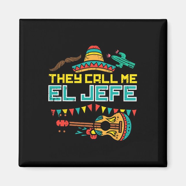 Íman Chamam-Me El Jefe Guitar Cinco De Mayo Music Bo (Frente)
