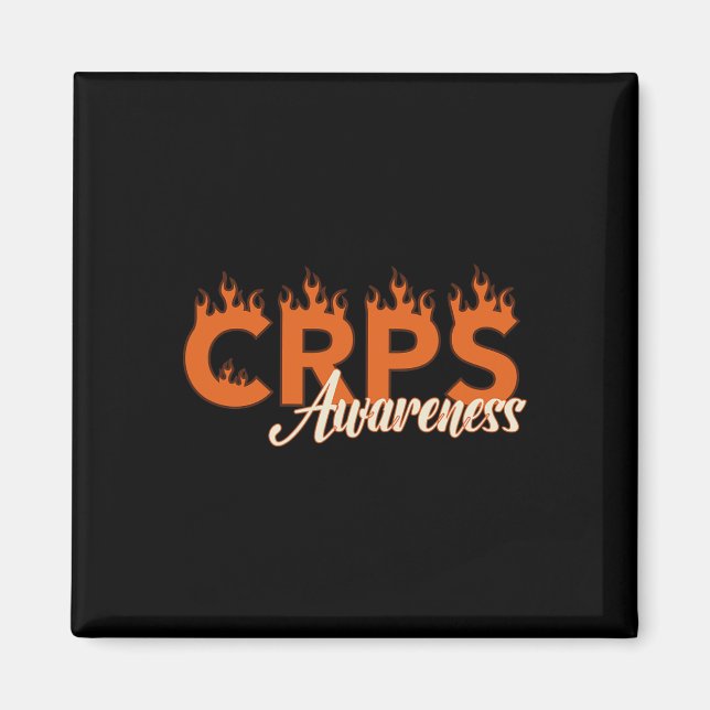Íman Chamas De Sensibilização Do Crps (Frente)