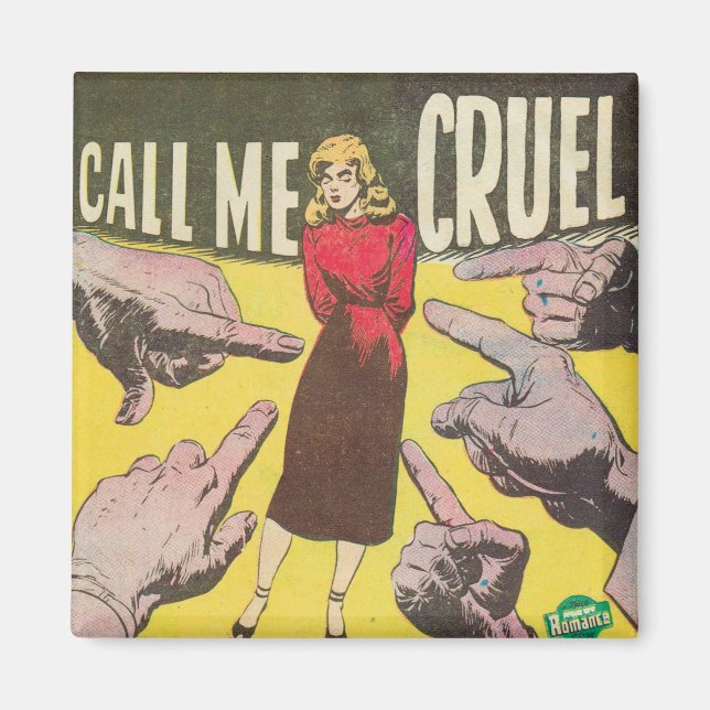 Íman Chame-me de Comboio Retro Cruel (Frente)