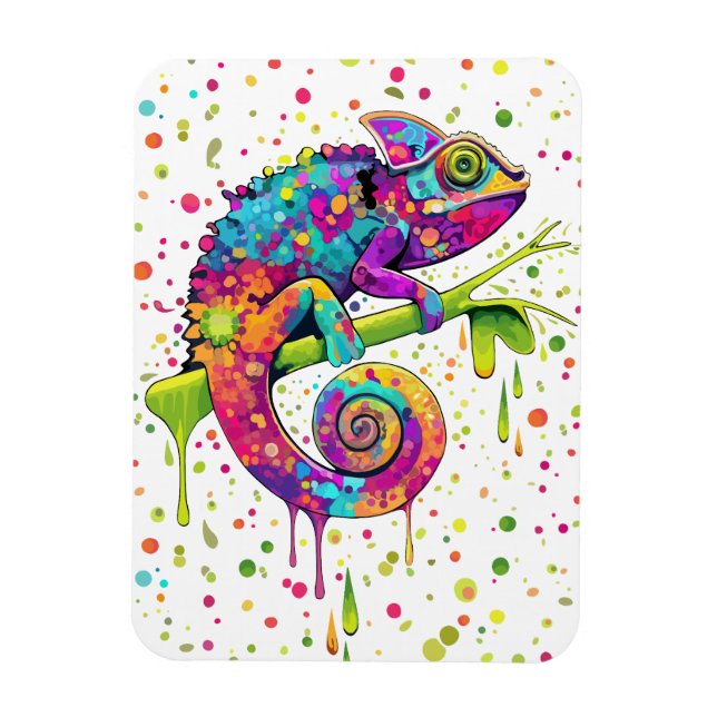 Íman Chameleon Paint mantém estilo aquarela (Vertical)