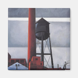 Íman Chaminés e Torre de Água (por Charles Demuth)