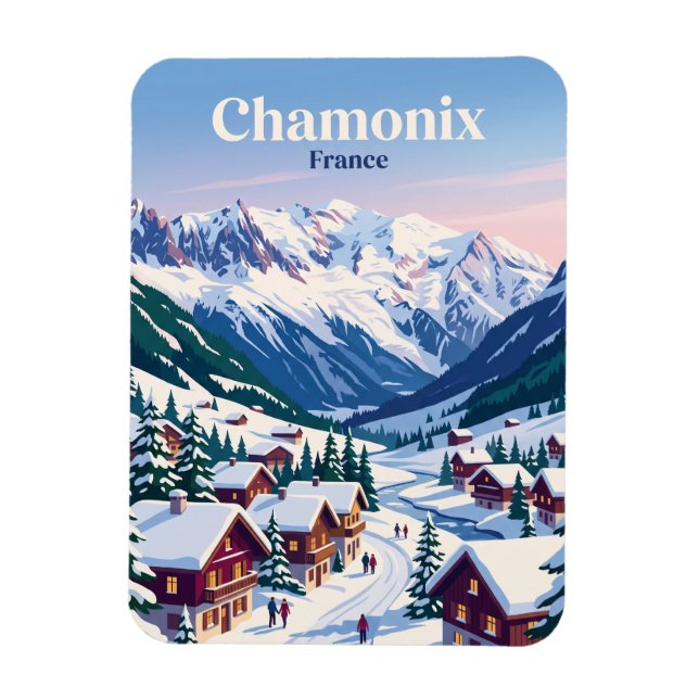 Íman Chamonix França (Vertical)