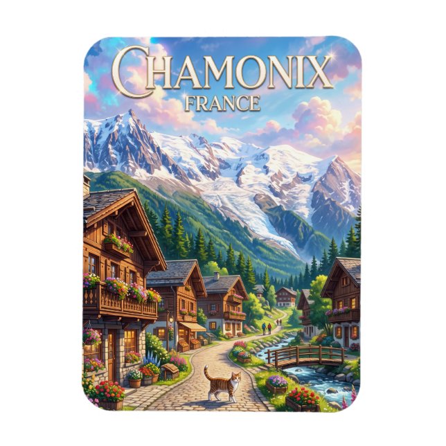 Íman Chamonix França (Vertical)