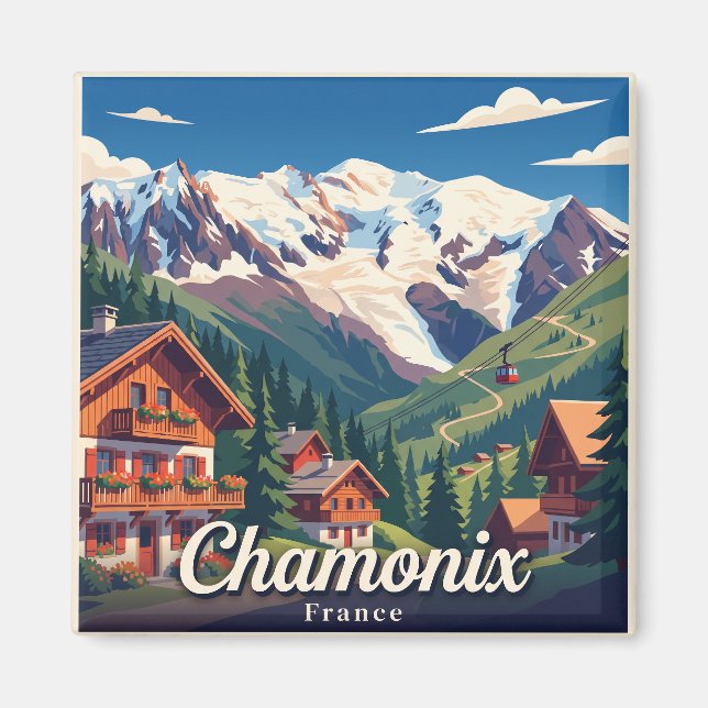 Íman Chamonix França (Frente)