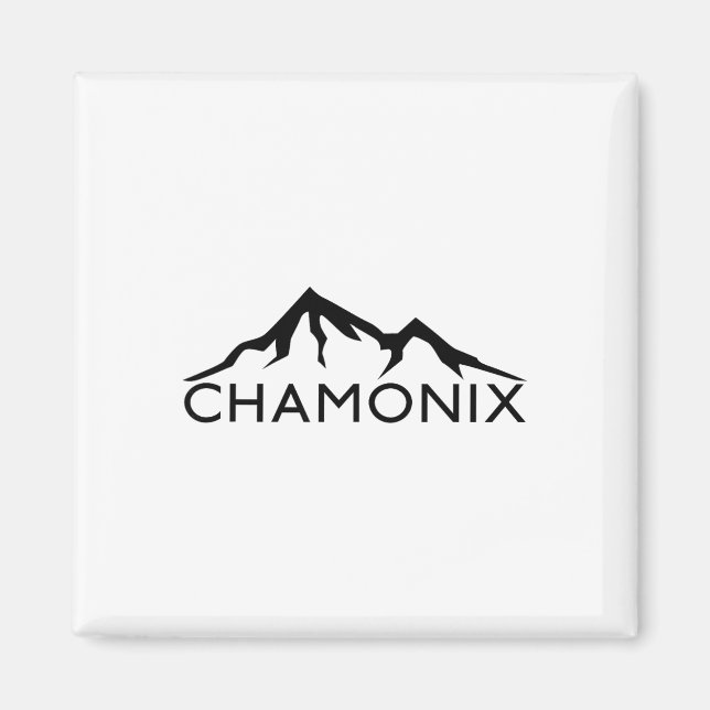 Íman Chamonix França Esqui  (Frente)