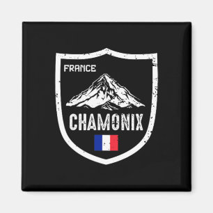 Íman Chamonix França Estação de Esqui Esqui Montanha An
