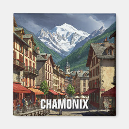 Íman Chamonix France Mont Blanc