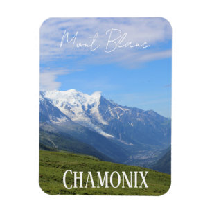 Íman Chamonix, Mont Blanc, Alpes franceses, Magnet de V