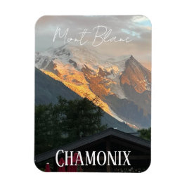 Íman Chamonix, Mont Blanc, Alpes franceses, Magnet de V