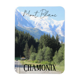 Íman Chamonix, Mont Blanc, Alpes franceses, Magnet de V