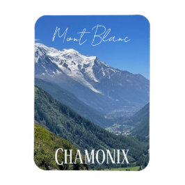 Íman Chamonix, Mont Blanc, Alpes franceses, Magnet de V