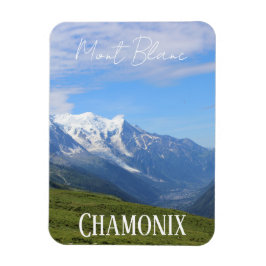 Íman Chamonix, Mont Blanc, Alpes franceses, Verão