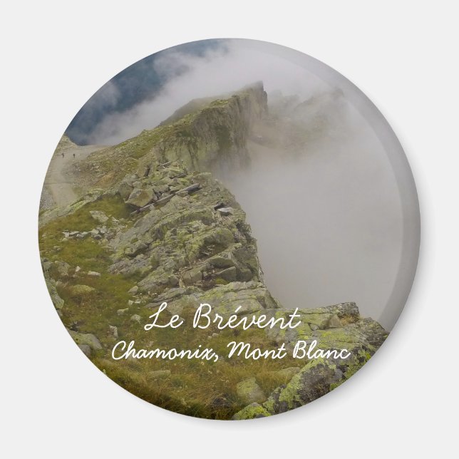Íman Chamonix, Mont Blanc, Le Brévent (Magnet) (Frente)