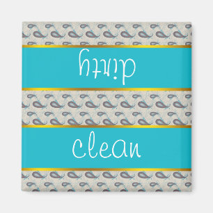 Íman Champagne Paisley Pattern