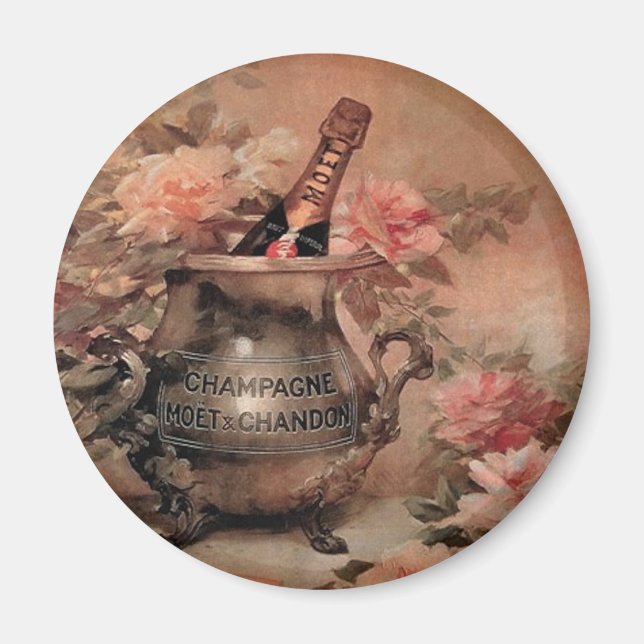 Íman Champanhe e Rosas (Frente)