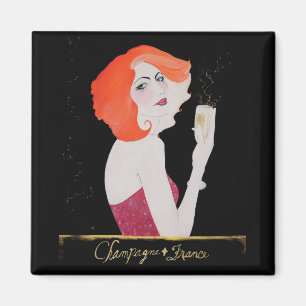 Íman Champanhe França, Magnet