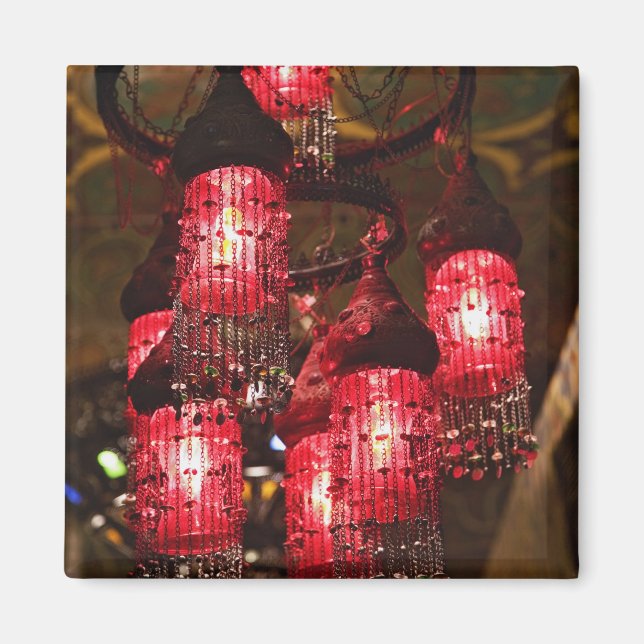 Íman Chandelier à venda, Khan el Khalili Bazaar, (Frente)