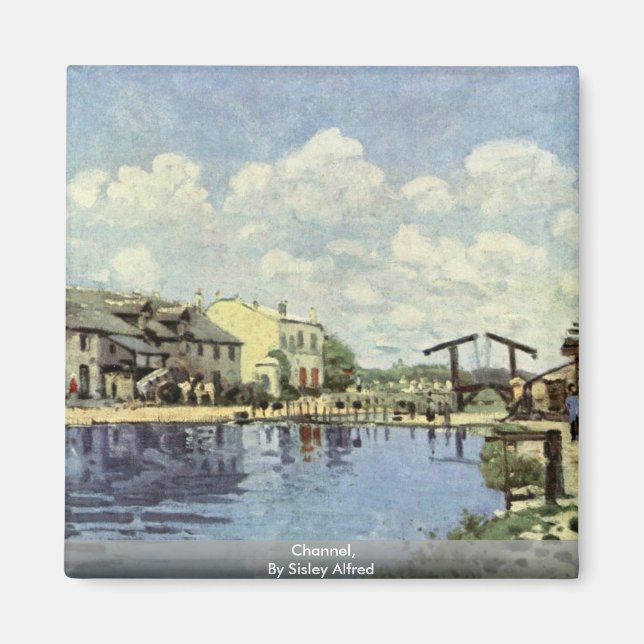 Íman Channel, Por Sisley Alfred (Frente)