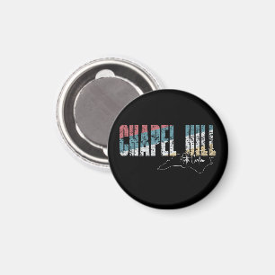 Íman Chapel Hill Carolina do Norte Legal Retro Weathere
