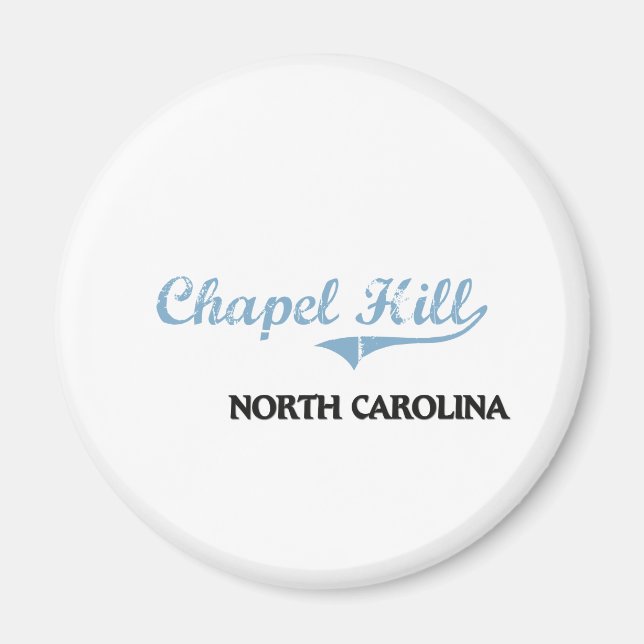 Íman Chapel Hill North Carolina Classic (Frente)