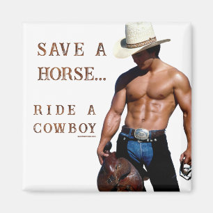 Íman Chapéu de cowboy de palha save horse SlipperyJoe's