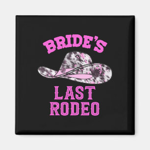 Íman Chapéu de cowgirl do último rodeio da noiva mascul