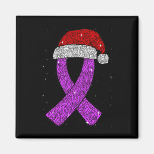 Íman Chapéu de Natal Epilepsia Fita de Conscientização