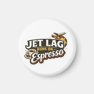 Íman Chapéu Engraçado para Viajantes Amantes de Café
