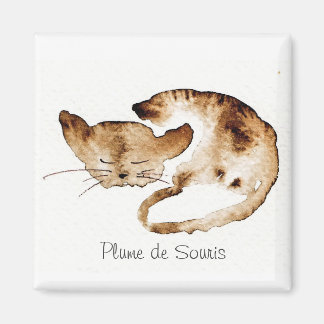 Íman Chaquarelle sepia dormente