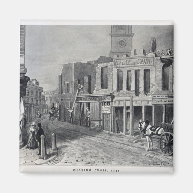 Íman Charing Cross, 1830 (Frente)