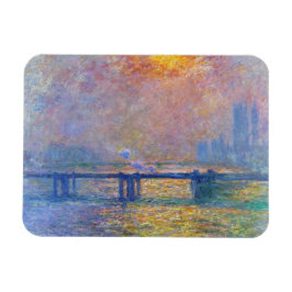 Íman Charing Cross Bridge, The Thames, Claude Monet