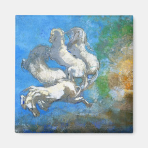 Íman Chariot de Apollo - pelo Symbolist Odilon Redon