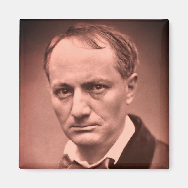 Íman Charles Baudelaire Magnet (Frente)