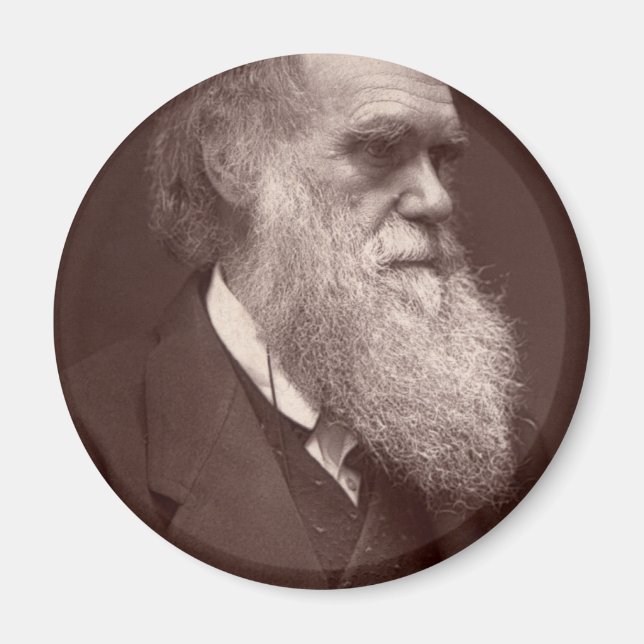 Íman Charles Darwin Magnet (Frente)