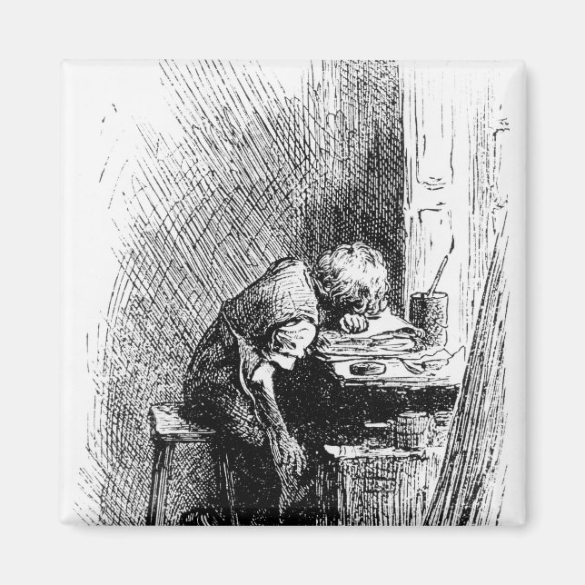 Íman Charles Dickens na Fábrica de Negros e (Frente)