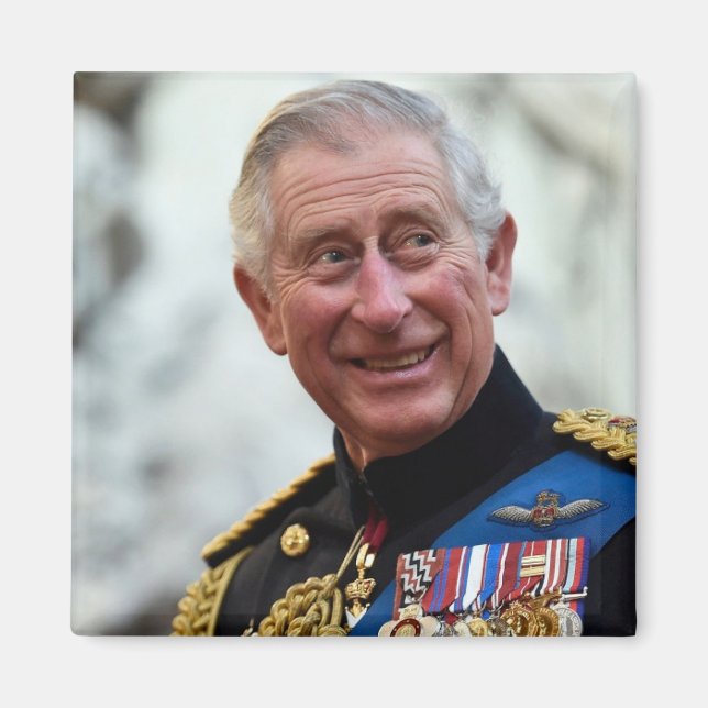 Íman Charles III, Rei de Inglaterra Magnet (Frente)