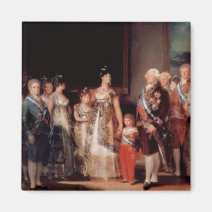 Íman Charles IV da espanha e da sua família - Goya