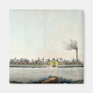 Íman Charles-Philippe, o primeiro barco a vapor